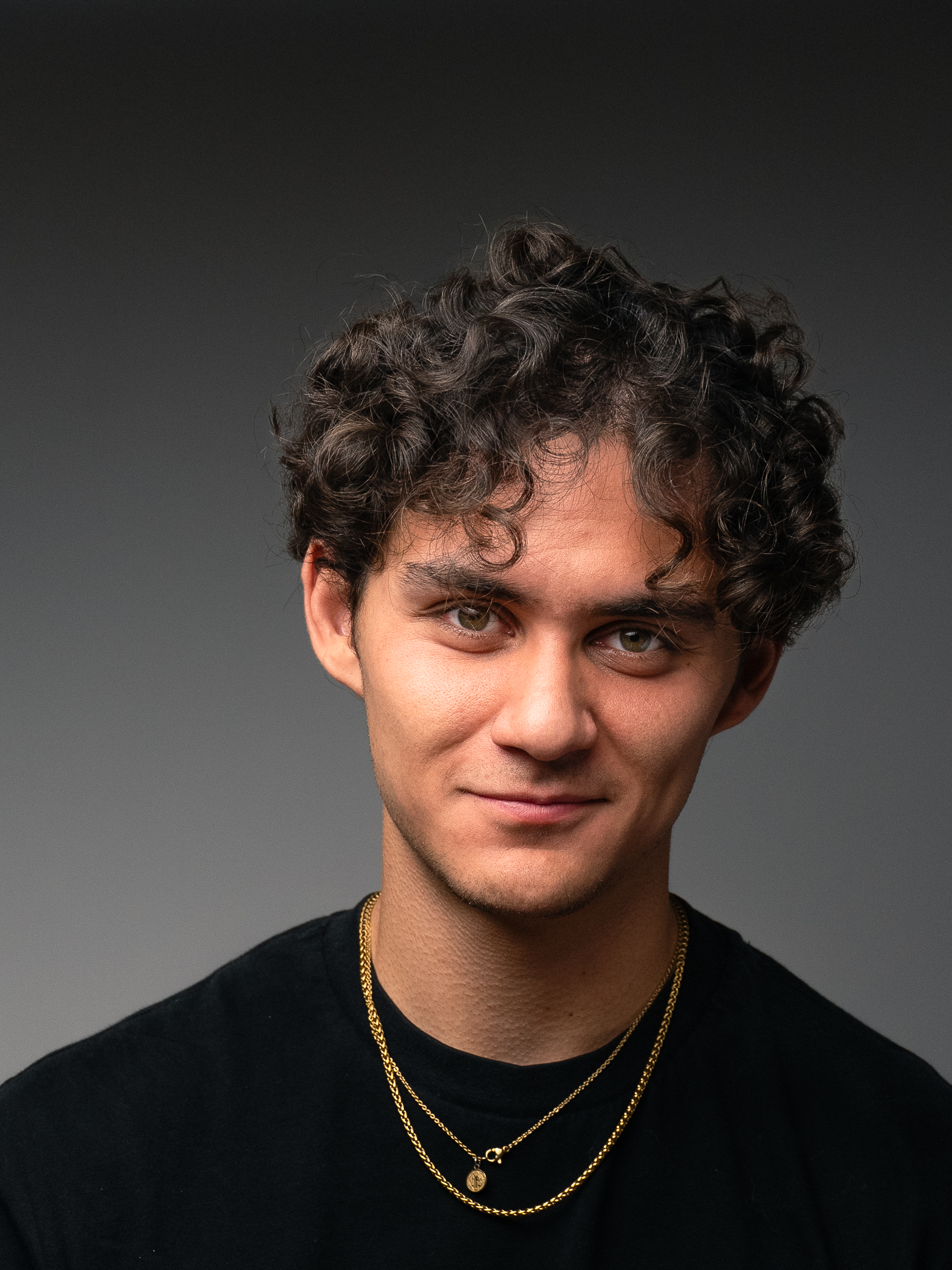 Portrait of Diego de Alba in studio lighting